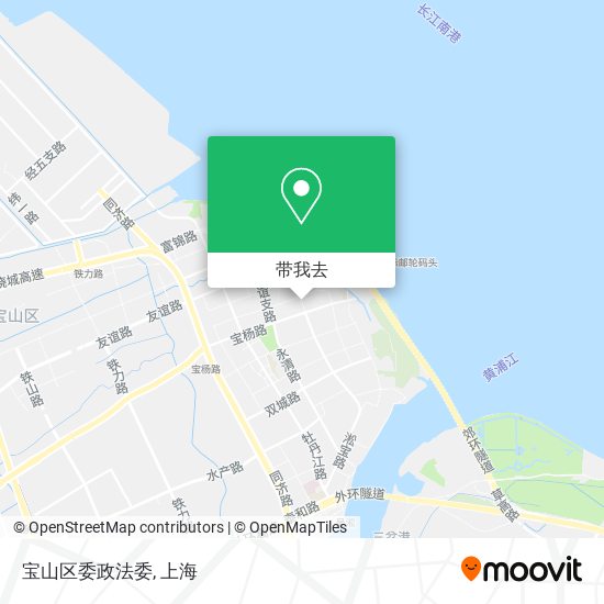 宝山区委政法委地图