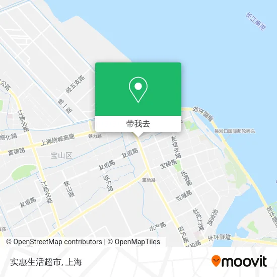 实惠生活超市地图