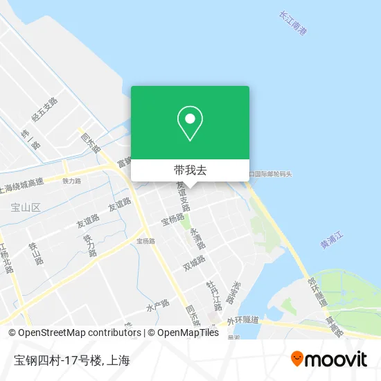 宝钢四村-17号楼地图