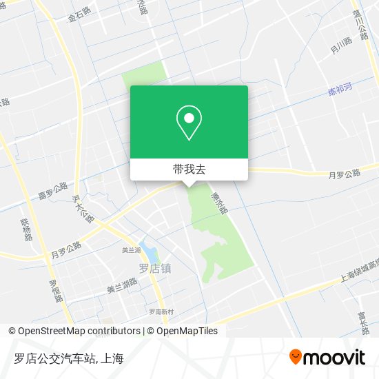 罗店公交汽车站地图