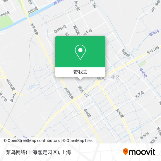 菜鸟网络(上海嘉定园区)地图