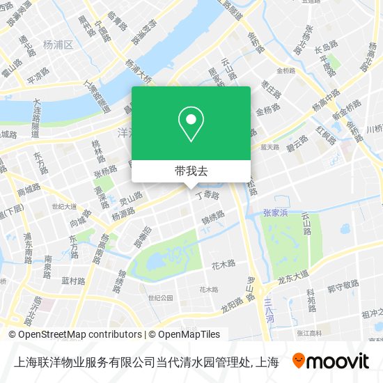 上海联洋物业服务有限公司当代清水园管理处地图