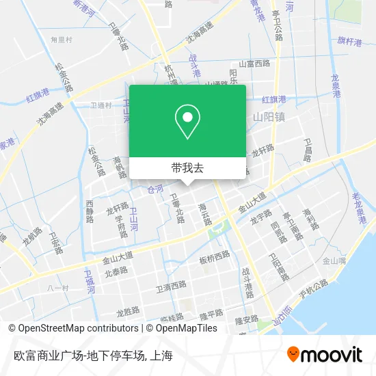 欧富商业广场-地下停车场地图