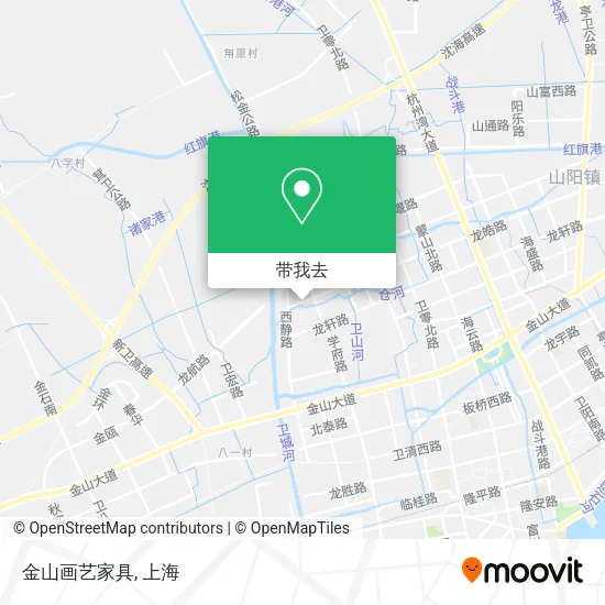 金山画艺家具地图