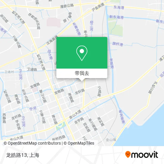 龙皓路13地图