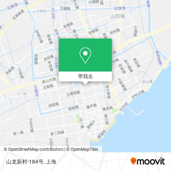 山龙新村-184号地图