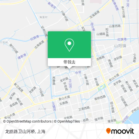 龙皓路卫山河桥地图