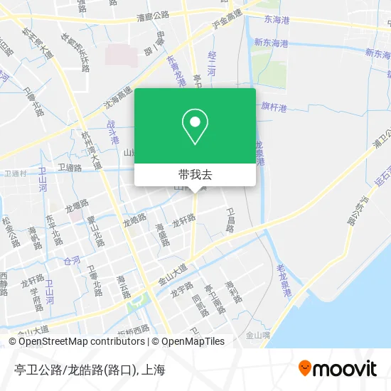 亭卫公路/龙皓路(路口)地图
