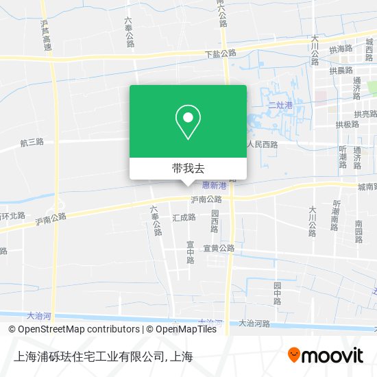 上海浦砾珐住宅工业有限公司地图