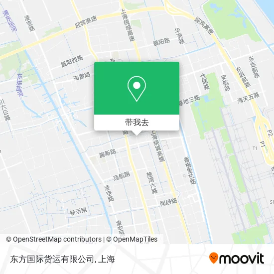 东方国际货运有限公司地图