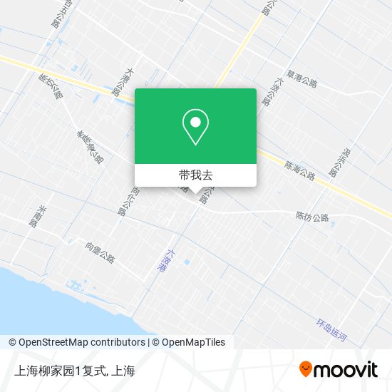 上海柳家园1复式地图