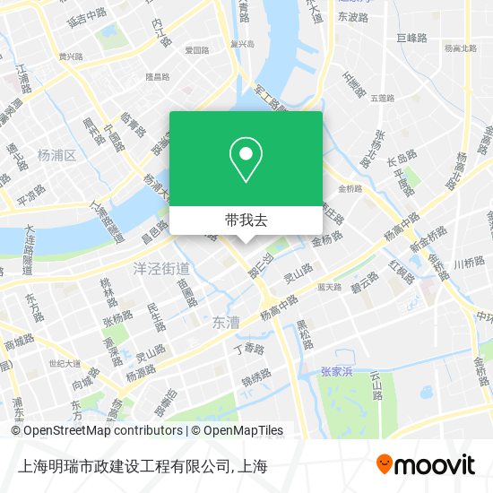 上海明瑞市政建设工程有限公司地图