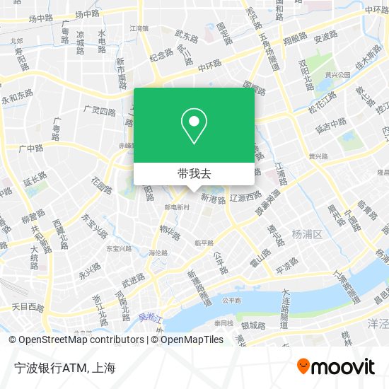 宁波银行ATM地图
