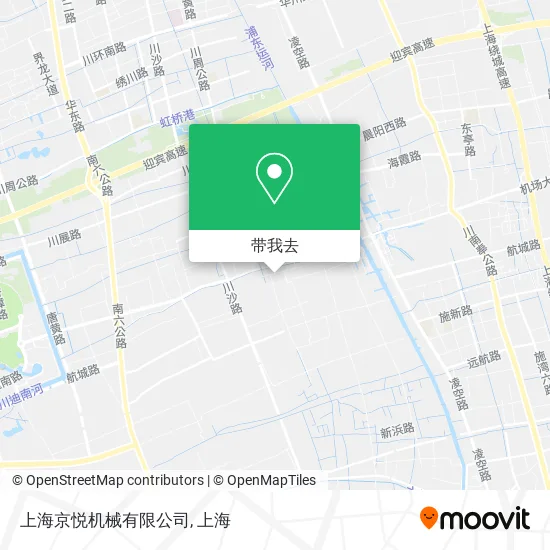 上海京悦机械有限公司地图