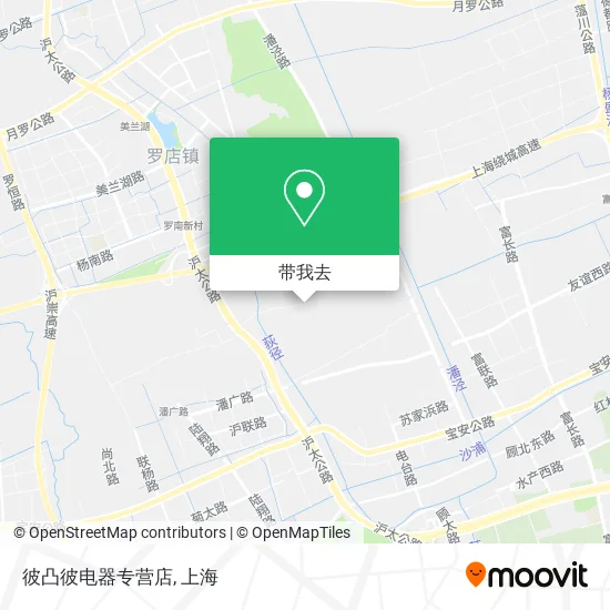 彼凸彼电器专营店地图