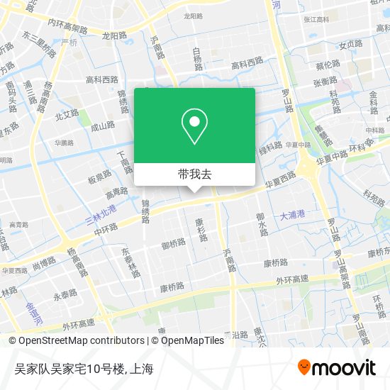 吴家队吴家宅10号楼地图