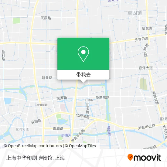 上海中华印刷博物馆地图