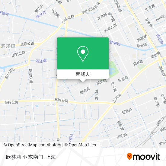 欧莎莉-亚东南门地图