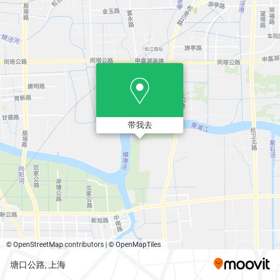 塘口公路地图