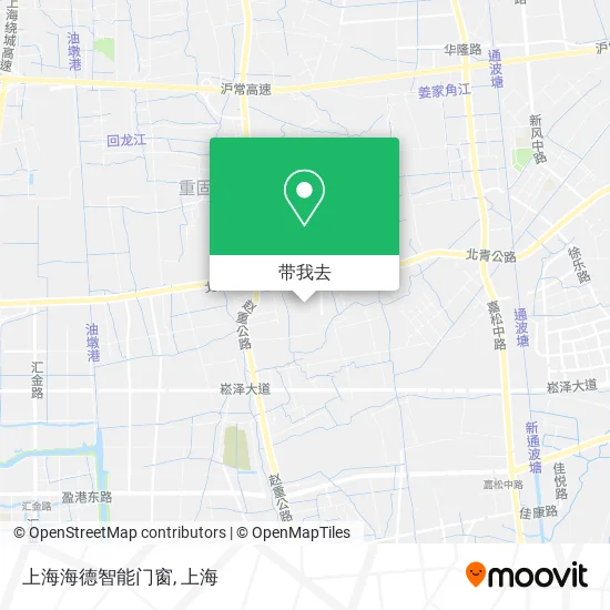 上海海德智能门窗地图