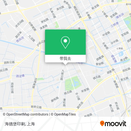 海德堡印刷地图