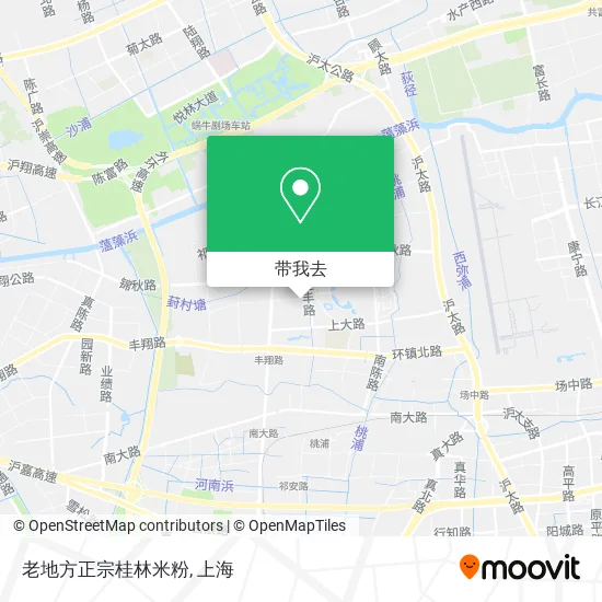老地方正宗桂林米粉地图