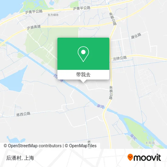 后潘村地图