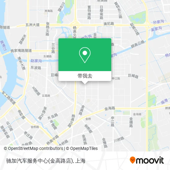 驰加汽车服务中心(金高路店)地图