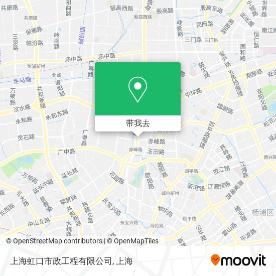 上海虹口市政工程有限公司地图