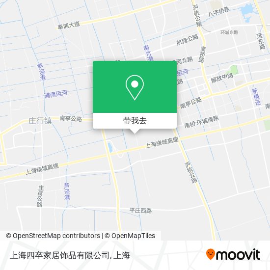 上海四卒家居饰品有限公司地图