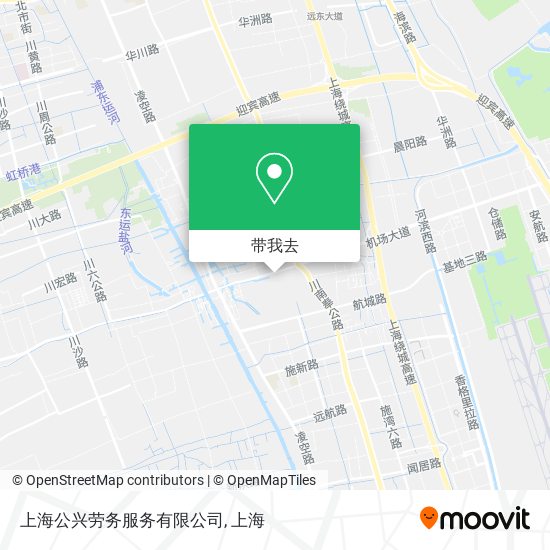 上海公兴劳务服务有限公司地图