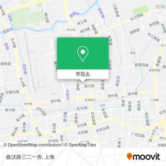 曲沃路三二一弄地图