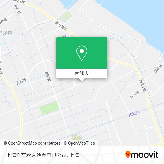 上海汽车粉末冶金有限公司地图