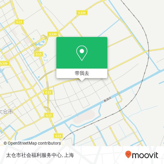 太仓市社会福利服务中心地图