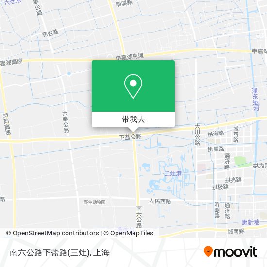 南六公路下盐路(三灶)地图