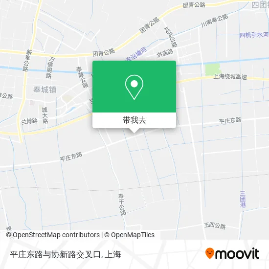平庄东路与协新路交叉口地图