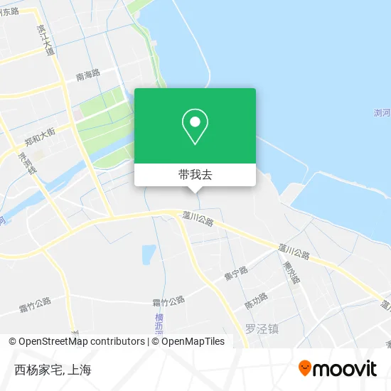 西杨家宅地图