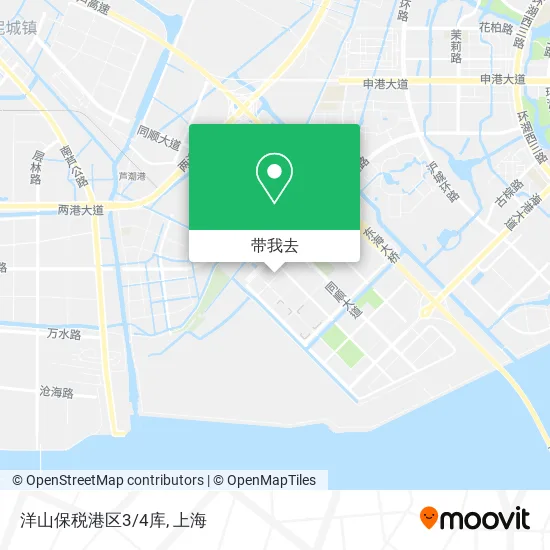 洋山保税港区3/4库地图