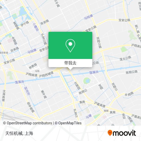 天恒机械地图