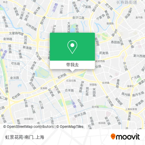 虹景花苑-南门地图