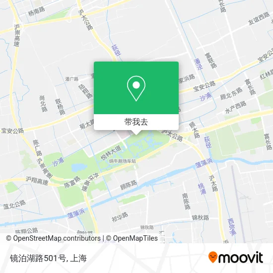 镜泊湖路501号地图