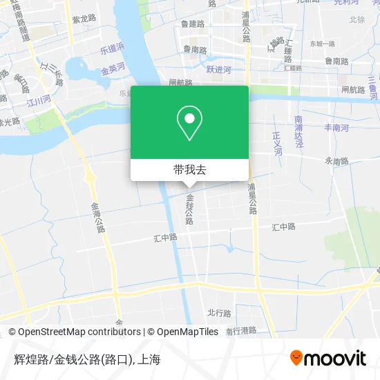 辉煌路/金钱公路(路口)地图