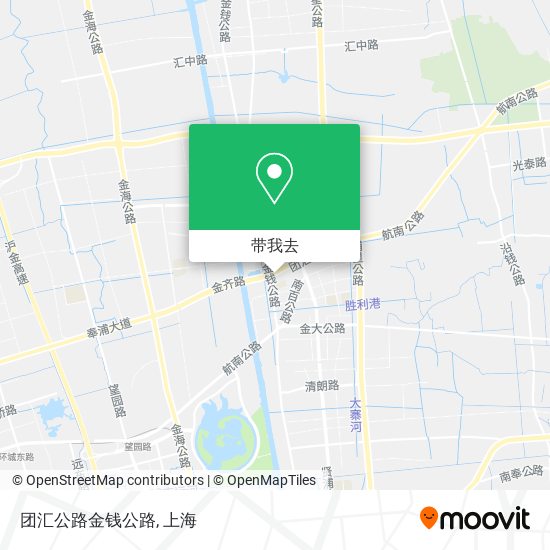 团汇公路金钱公路地图