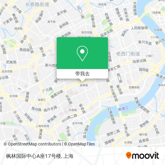 枫林国际中心A座17号楼地图