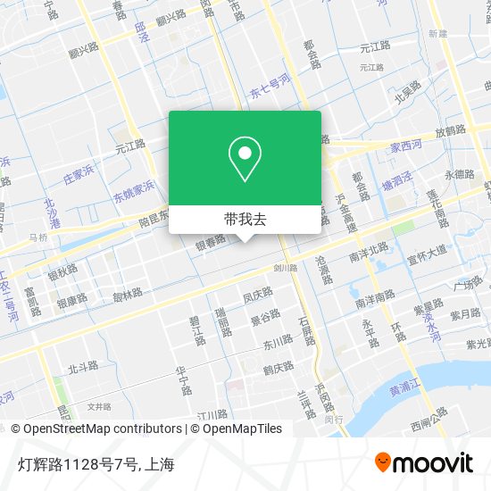 灯辉路1128号7号地图