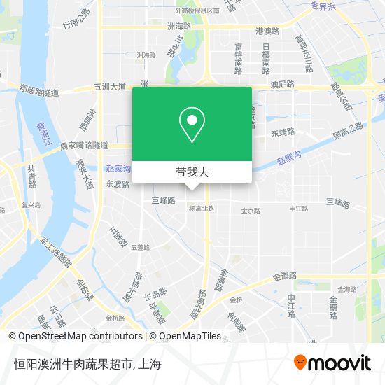 恒阳澳洲牛肉蔬果超市地图