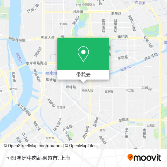 恒阳澳洲牛肉蔬果超市地图