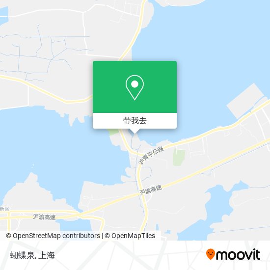 蝴蝶泉地图