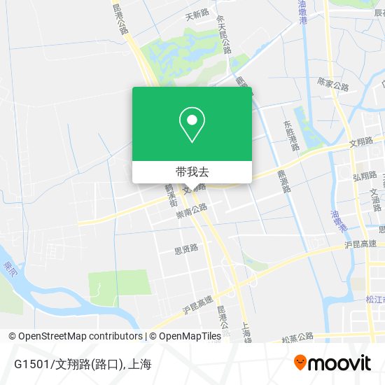 G1501/文翔路(路口)地图