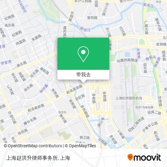 上海赵洪升律师事务所地图